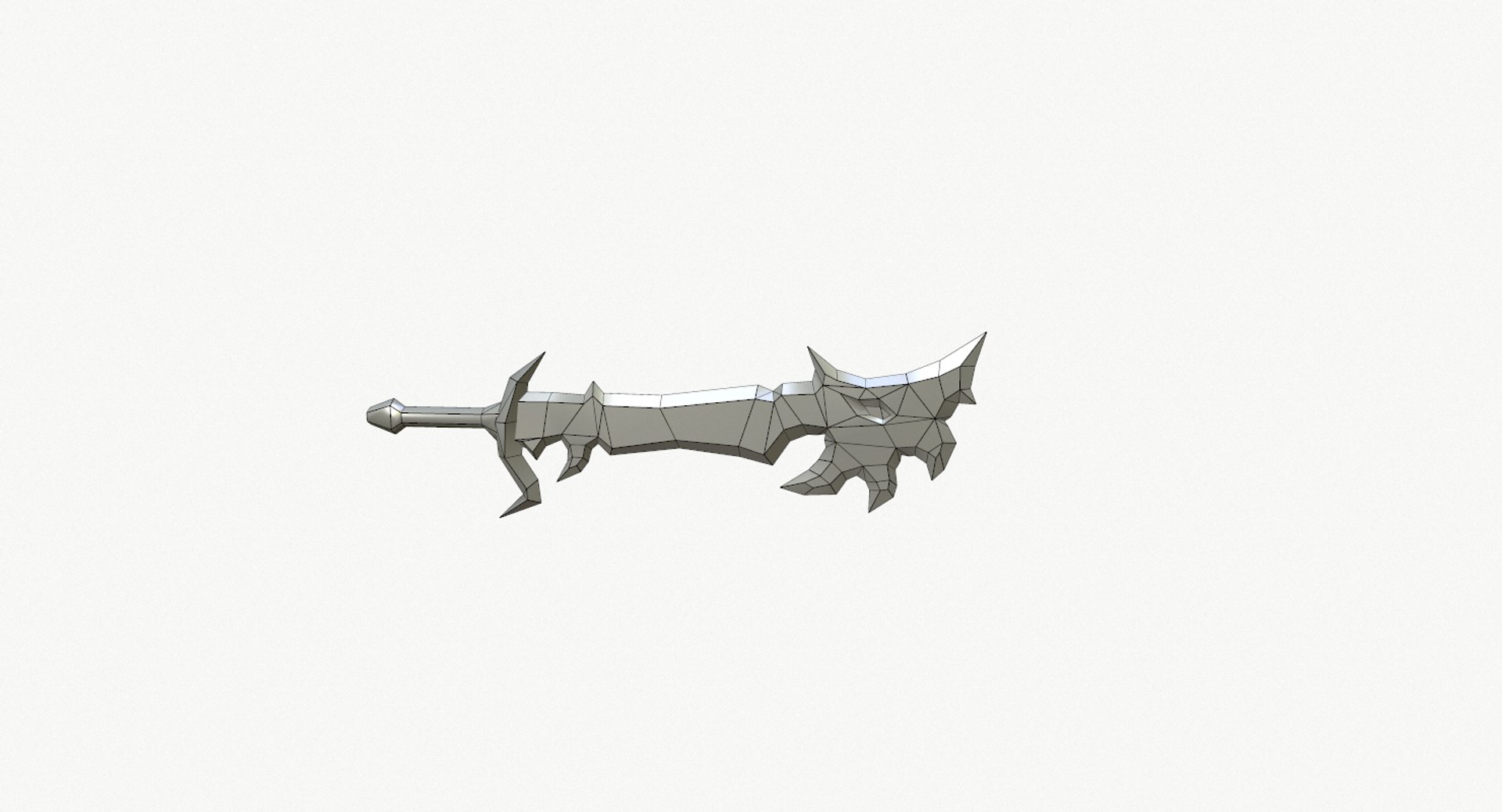 3d Model Fantasy Sword