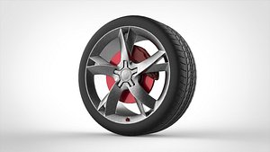 Car tireand wheel