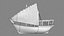 Qatar Traditional Boat 3D Model