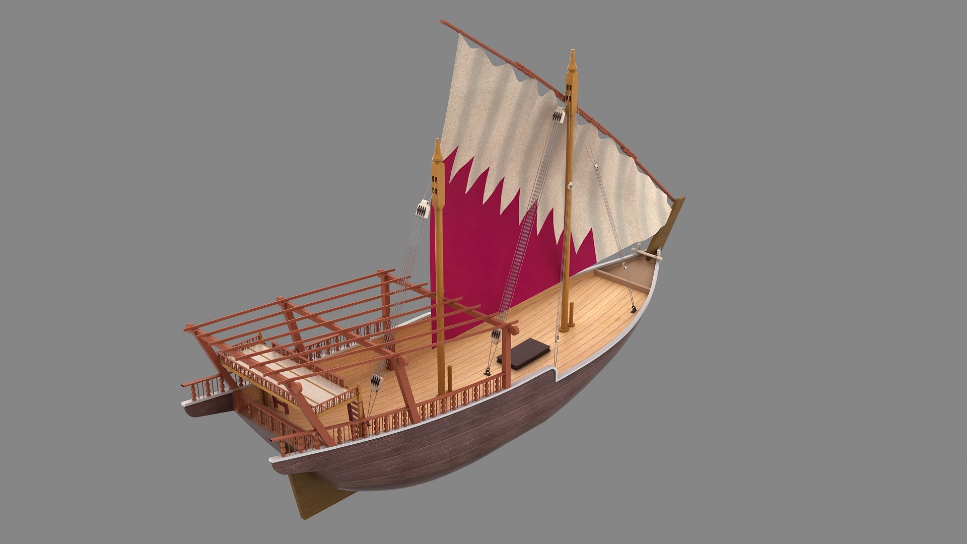Qatar Traditional Boat 3D Model 3D model https://p.turbosquid.com/ts-thumb/PX/ezLRqG/si/qatartraditionalboats_010003/jpg/1727328064/1920x1080/fit_q87/d1b7825209779c42432966aa994034c85bafb1d7/qatartraditionalboats_010003.jpg