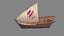 Qatar Traditional Boat 3D Model