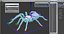 Goliath Birdeater Rigged 3D Model