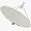 3D model set satellite dishs