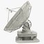 3D model set satellite dishs