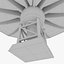 3D model set satellite dishs