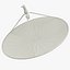 3D model set satellite dishs