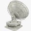 3D model set satellite dishs