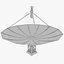 3D model set satellite dishs