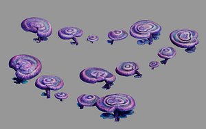 yunmengze - ganoderma lucidum 3D