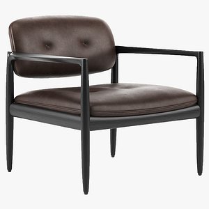 3D Yoko Easy Chair  Minotti model