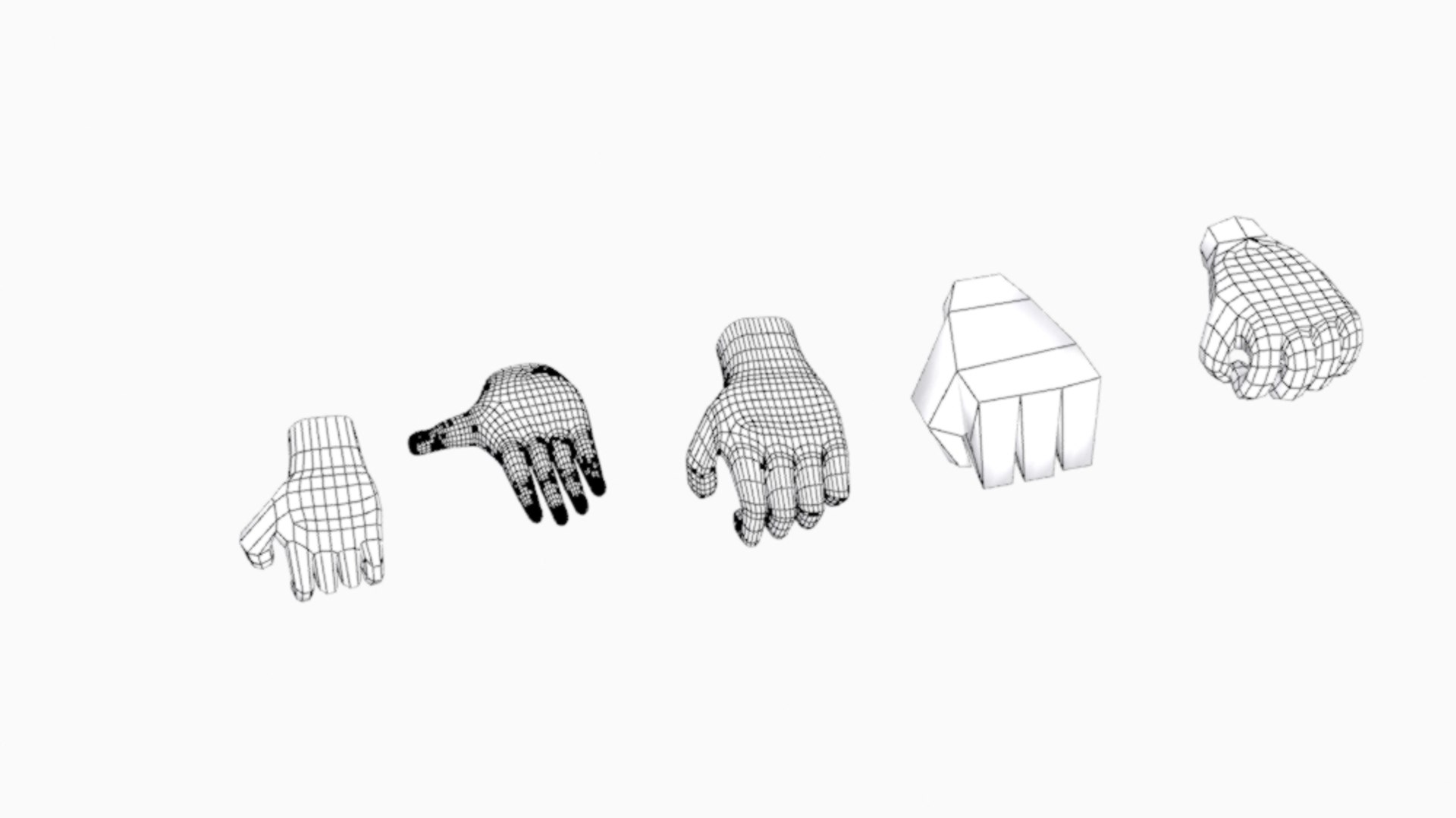 3D Cartoon Hand Collection Model - TurboSquid 1864406