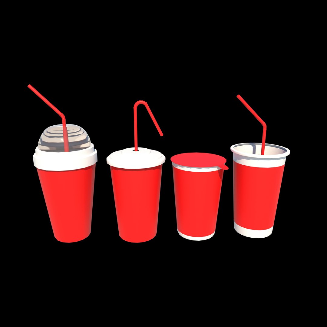 3D Paper Cup 3D Model - TurboSquid 2351596