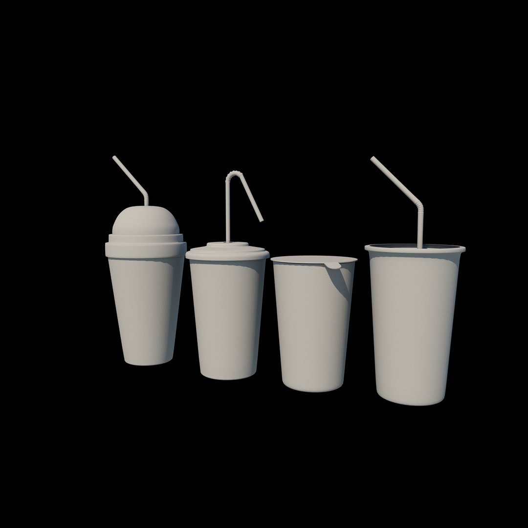 3D Paper Cup 3D Model - TurboSquid 2351596