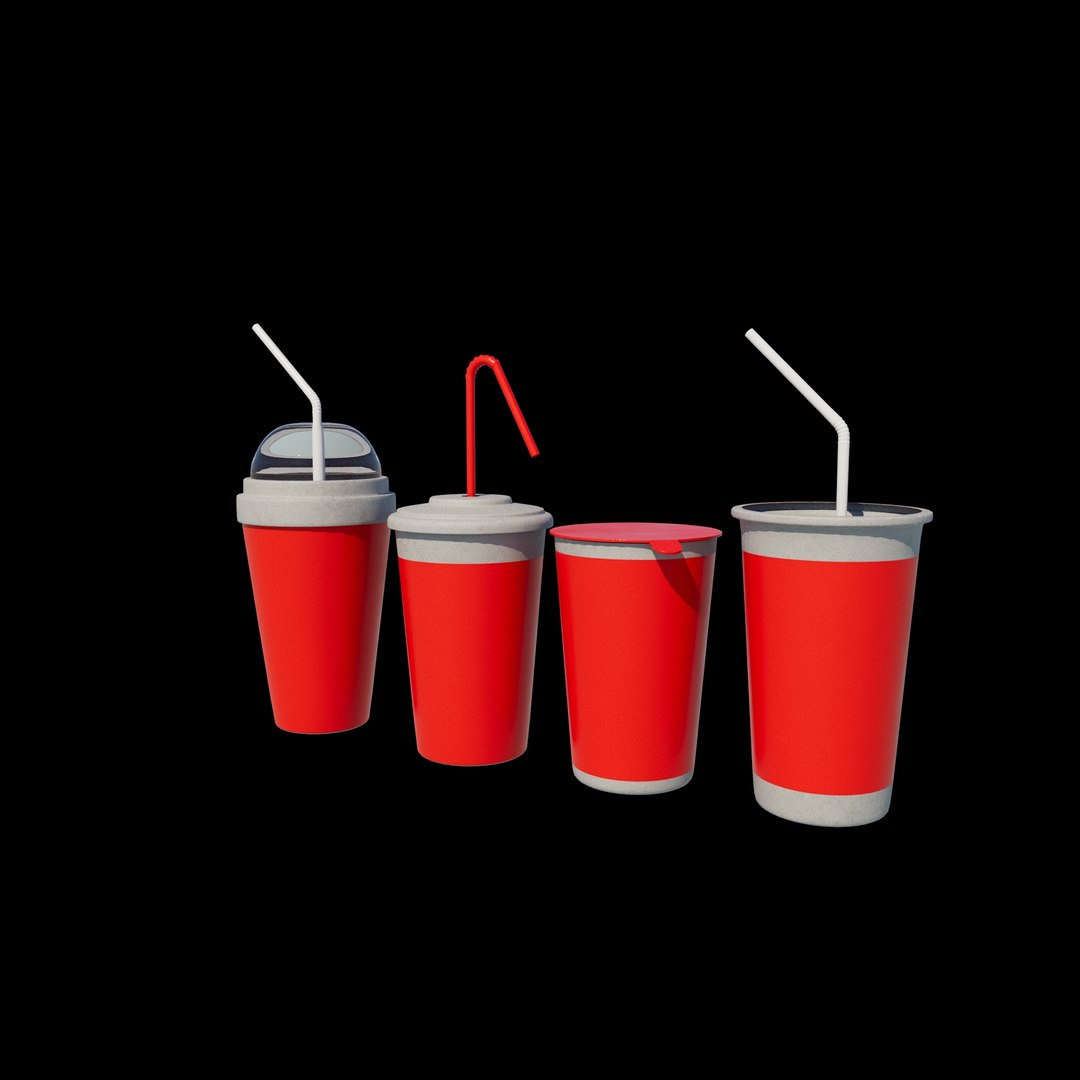 3D Paper Cup 3D Model - TurboSquid 2351596