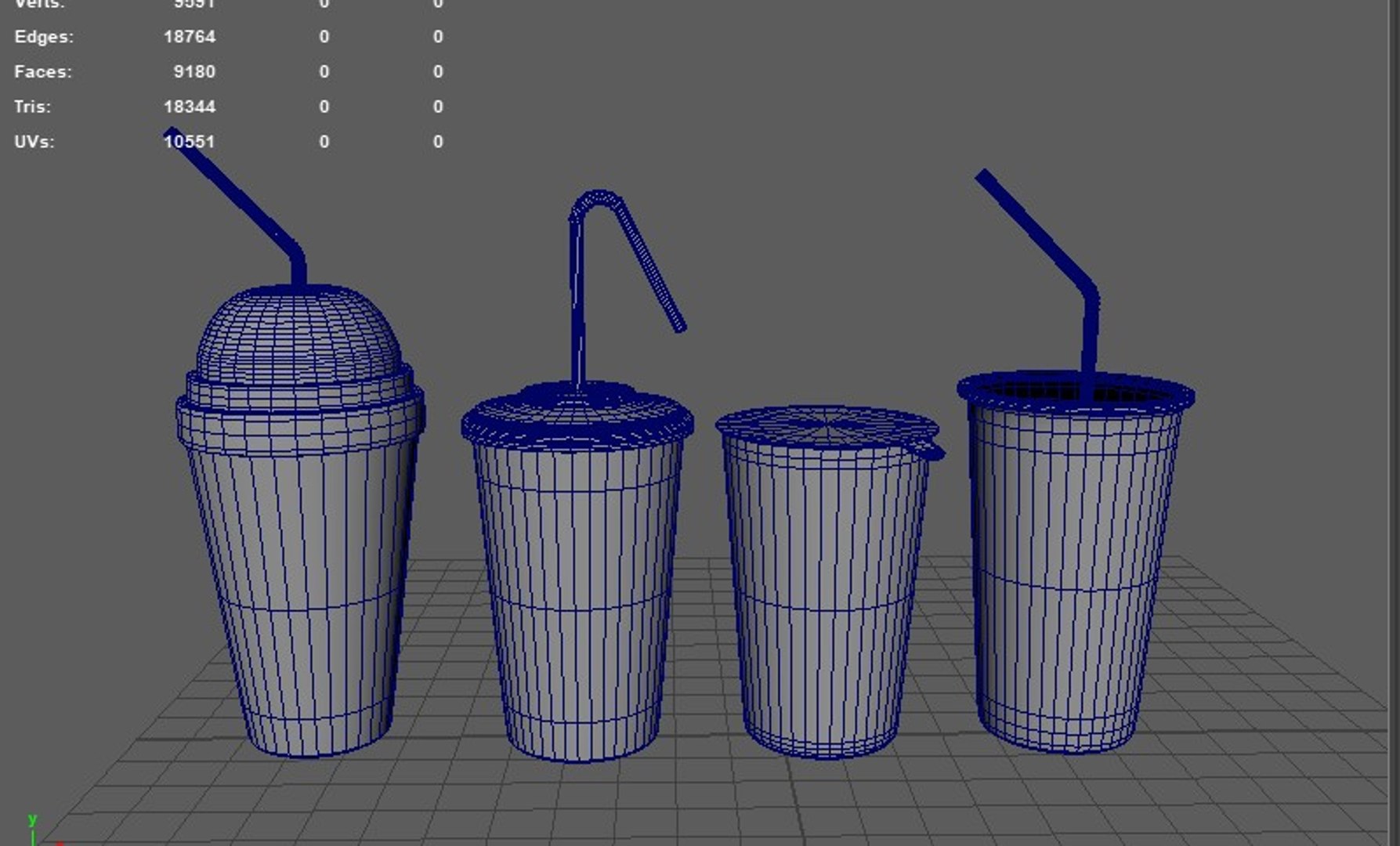 3D Paper Cup 3D Model - TurboSquid 2351596