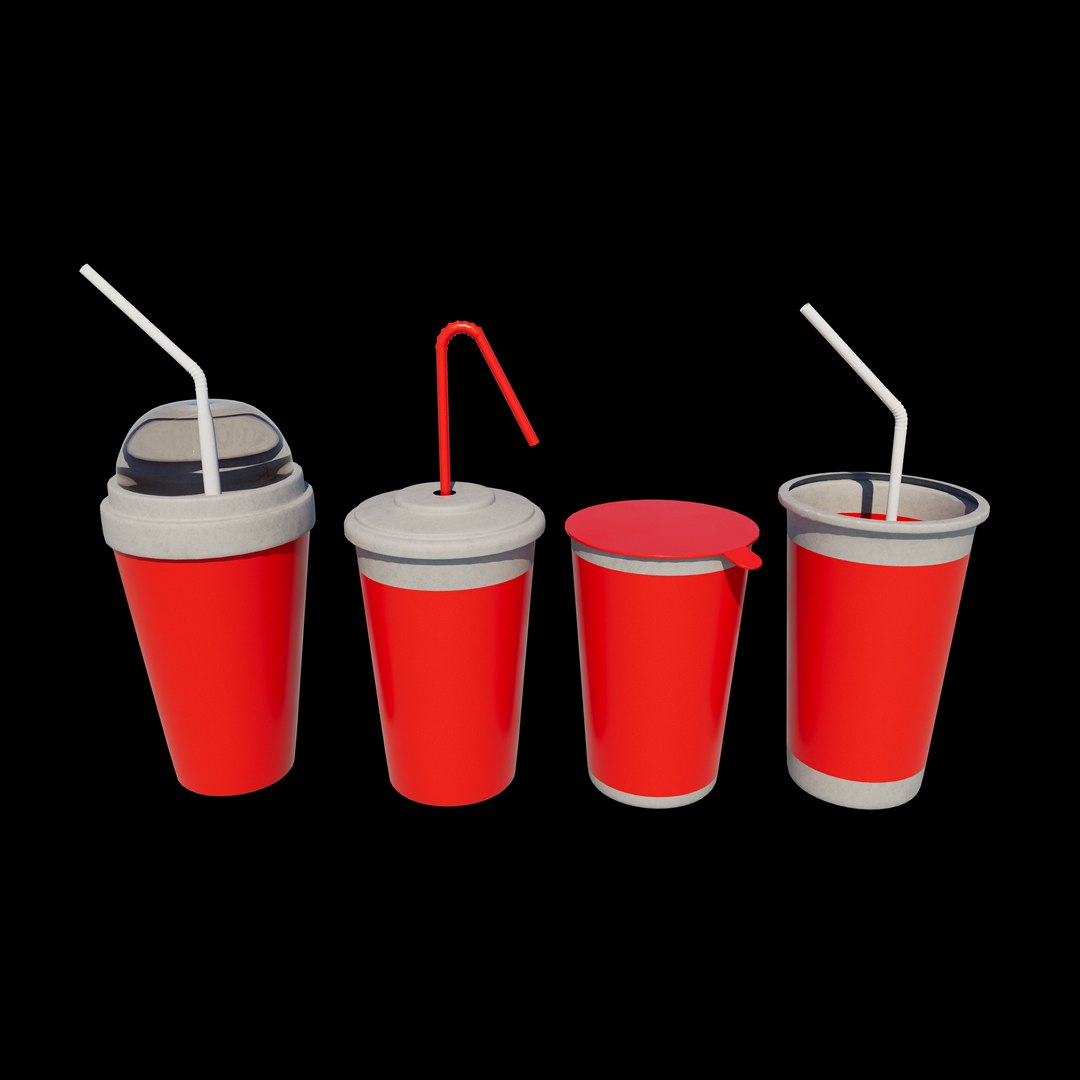 3D Paper Cup 3D Model - TurboSquid 2351596