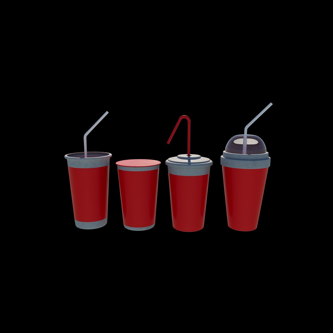 3D Paper Cup 3D Model - TurboSquid 2351596