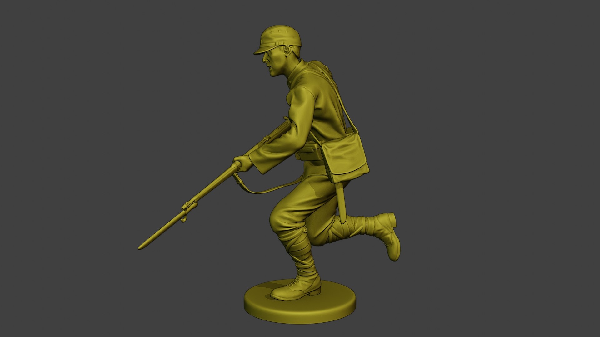 Japanese Soldier Ww2 Attack3 J2 3D Model - TurboSquid 1896320