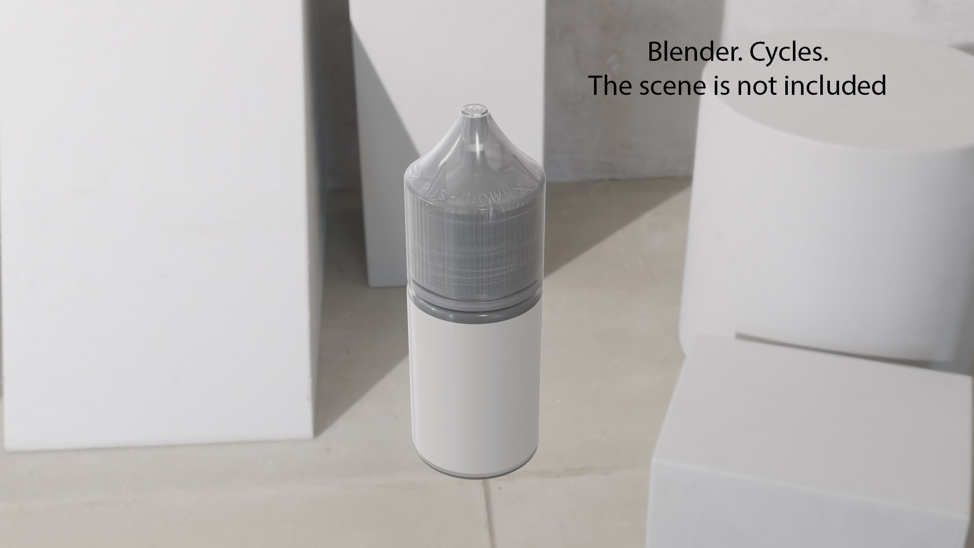 3D model Bottle for Vaping Liquid 30ml https://p.turbosquid.com/ts-thumb/PY/H3aZS7/jq/blend_1/jpg/1691823654/1920x1080/fit_q87/196b04b5ac6e3433f280226f3c7556c09020ad1a/blend_1.jpg