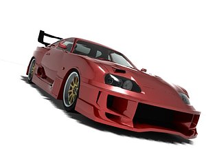 toyota supra 3d model