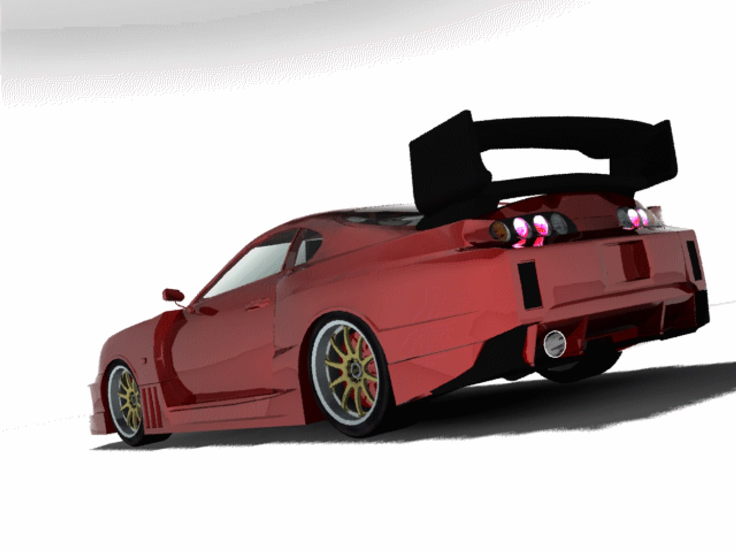 Toyota Supra 3d Model