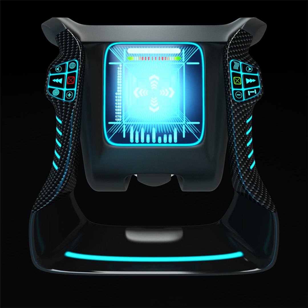 Interactive Control Panel 3D Model - TurboSquid 1362461