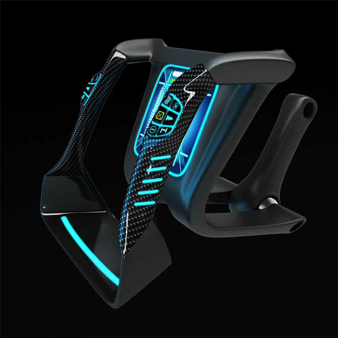 Interactive Control Panel 3D Model - TurboSquid 1362461