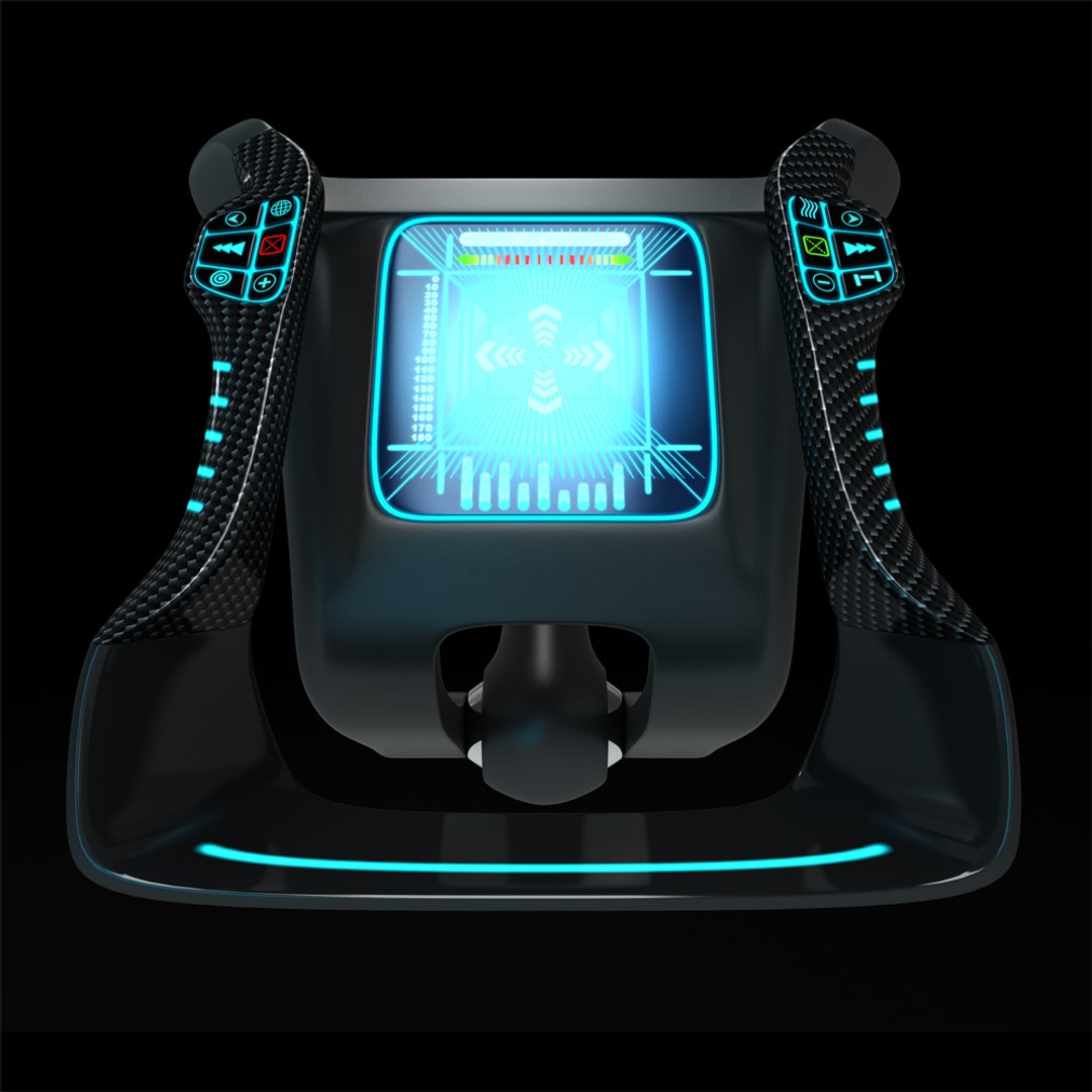 Interactive Control Panel 3D Model - TurboSquid 1362461