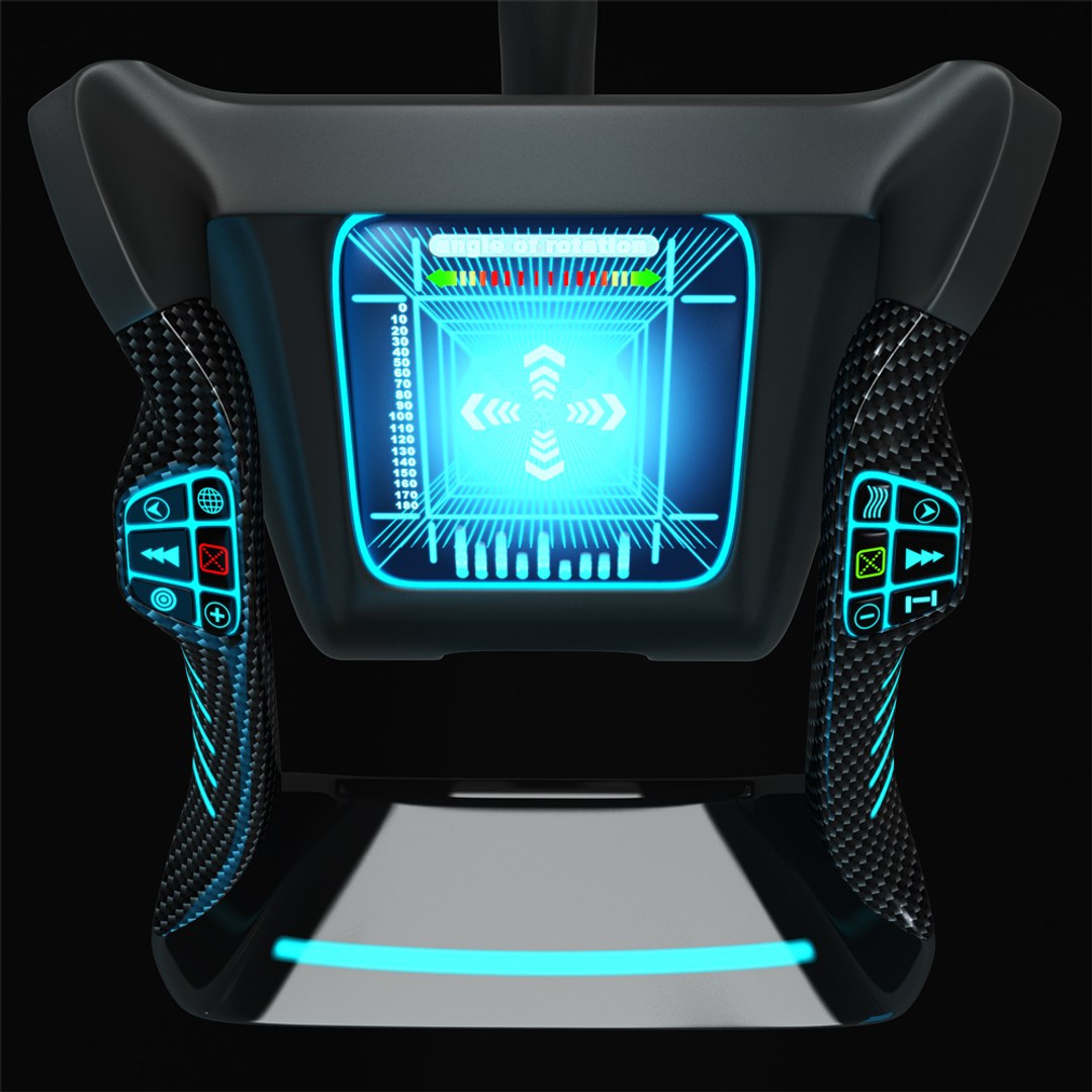 Interactive Control Panel 3D Model - TurboSquid 1362461