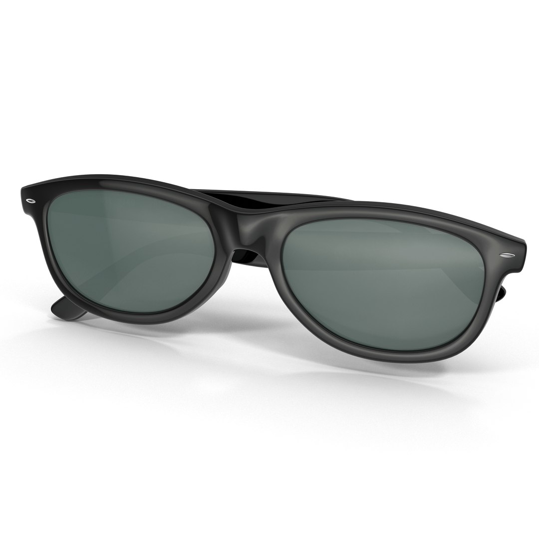 Sunglasses 2 Folded 3D model preview