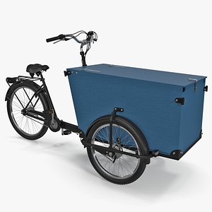3D cargo bike model