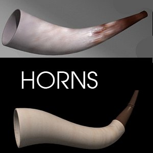 horn 3d lwo