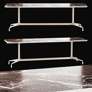 Fenix restaurant long table R235 3D model