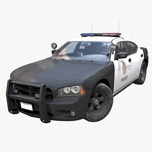 American police car PBR