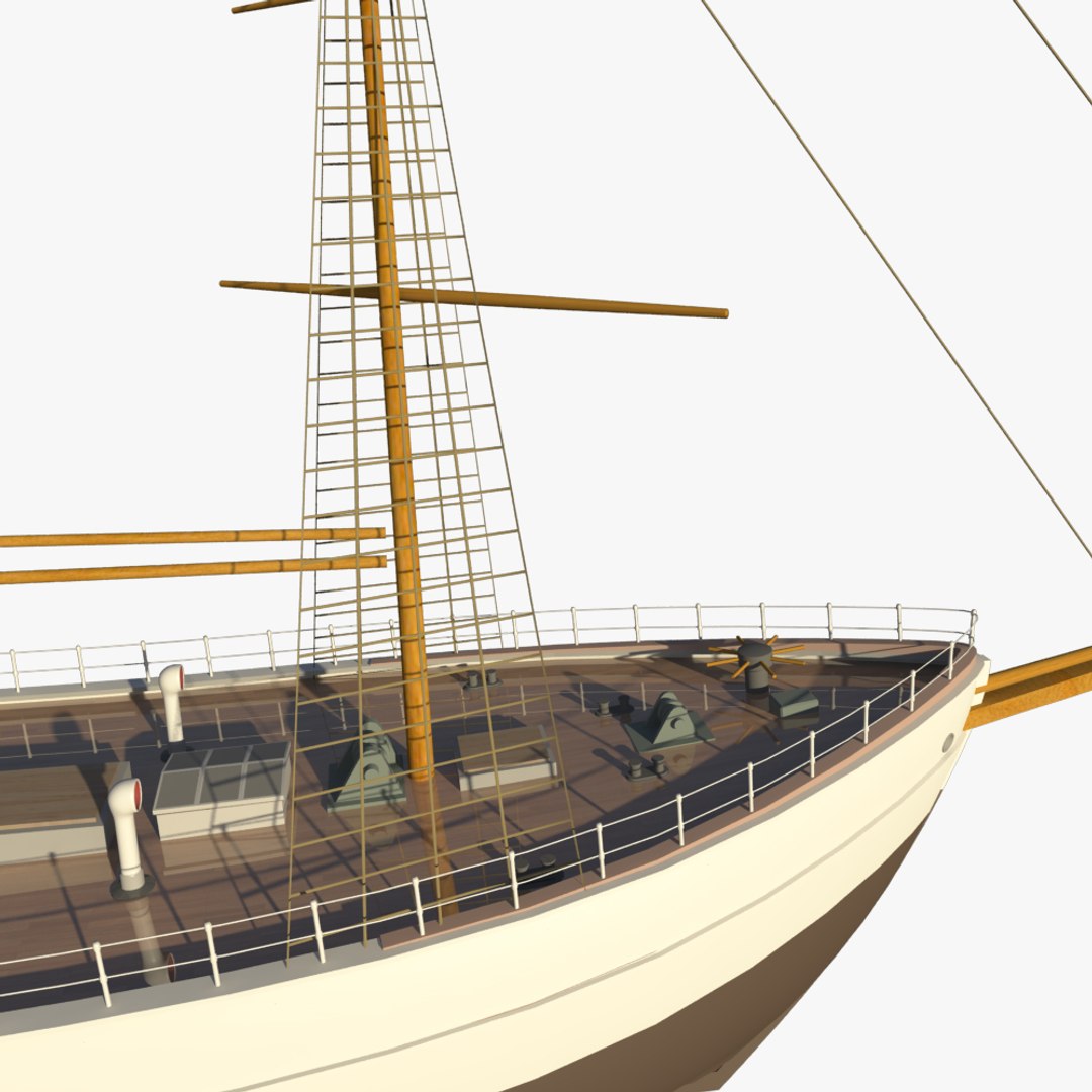 Fram Ship 3d Max