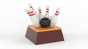 Bowling Trophy model