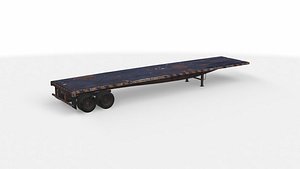 flatbed trailer