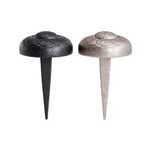 Wrought Iron Nails 3D model
