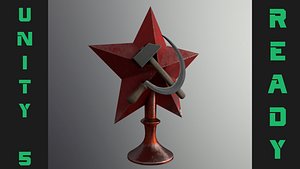 3D soviet star