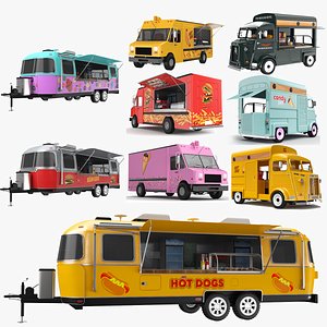 Large Food Trucks Collection
