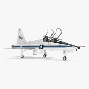 NASA T-38 Talon Trainer Jet White