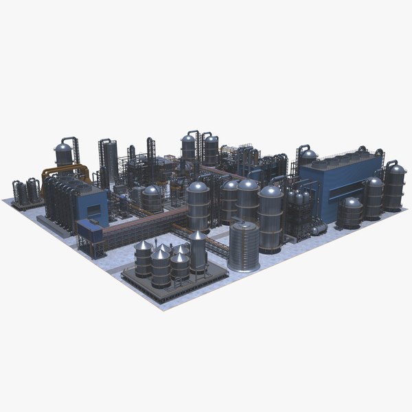 3D Industrial Area 54 - TurboSquid 2024508