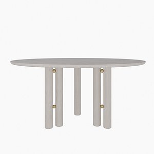 Martini Dining Table by Steven Bukowski 3D