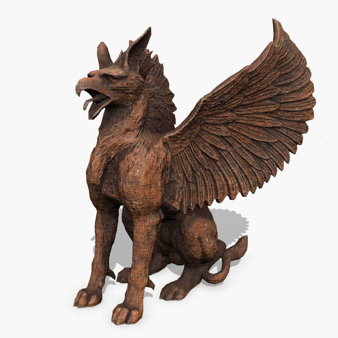 3D Statue Creature - TurboSquid 2077108