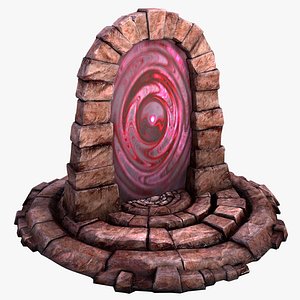 Portal Teleport to Hell Horrible Infernofor Unreal and Unity