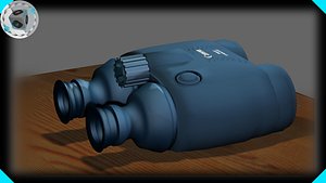 3d model canon binoculars