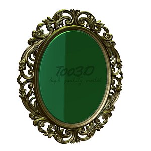 old picture frame 3d max