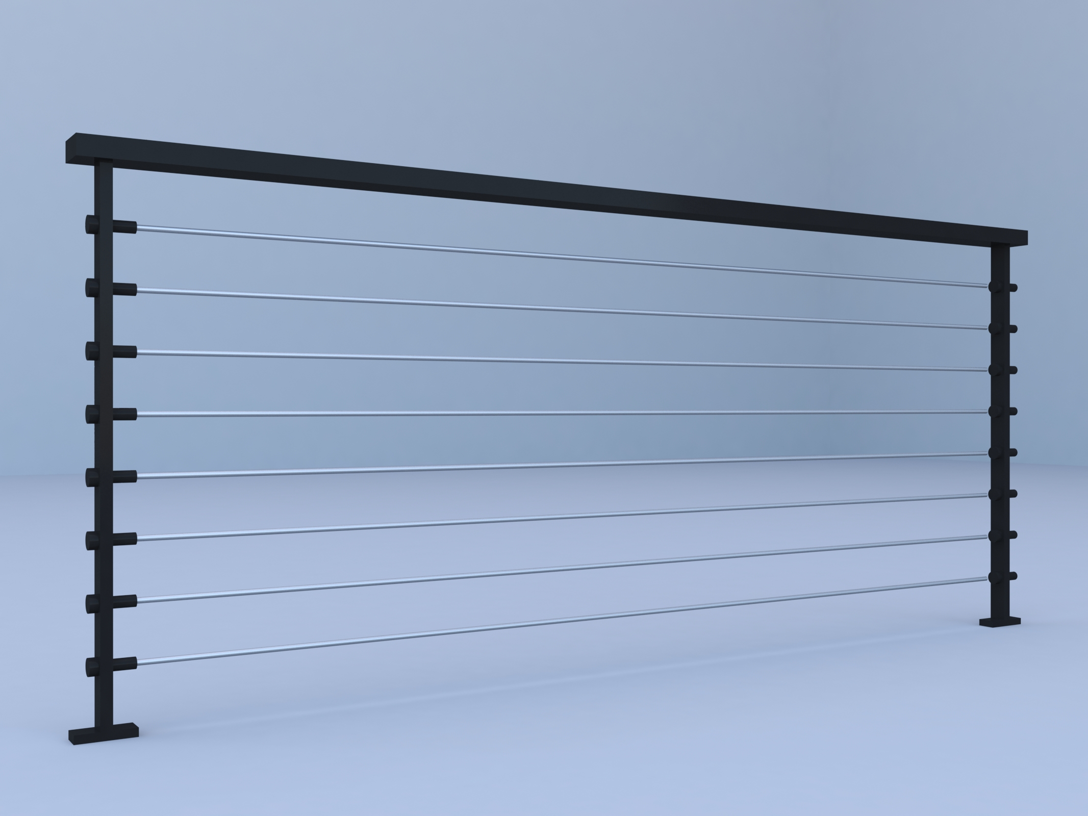 Handrail balconys 3D model - TurboSquid 1703903