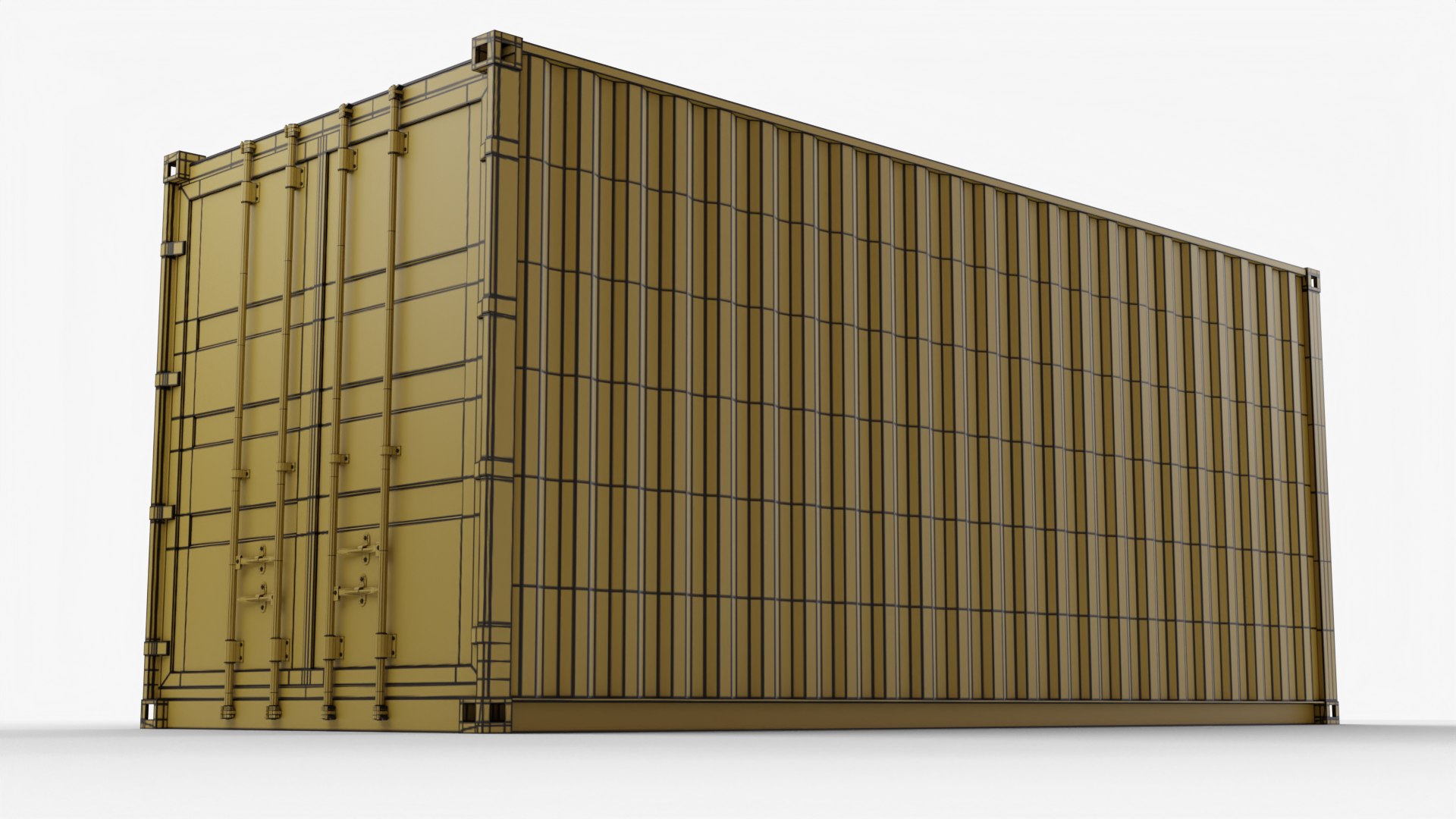 3D 20Ft Cargo Container - Orange - Dirty https://p.turbosquid.com/ts-thumb/PY/yO5LvX/FS/wireframe_2/jpg/1660820301/1920x1080/fit_q87/9b60dde7f49bb39a1fb73377799b77f03914565c/wireframe_2.jpg
