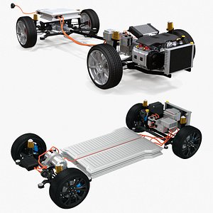 3D electric suspension 4x4 hybrid